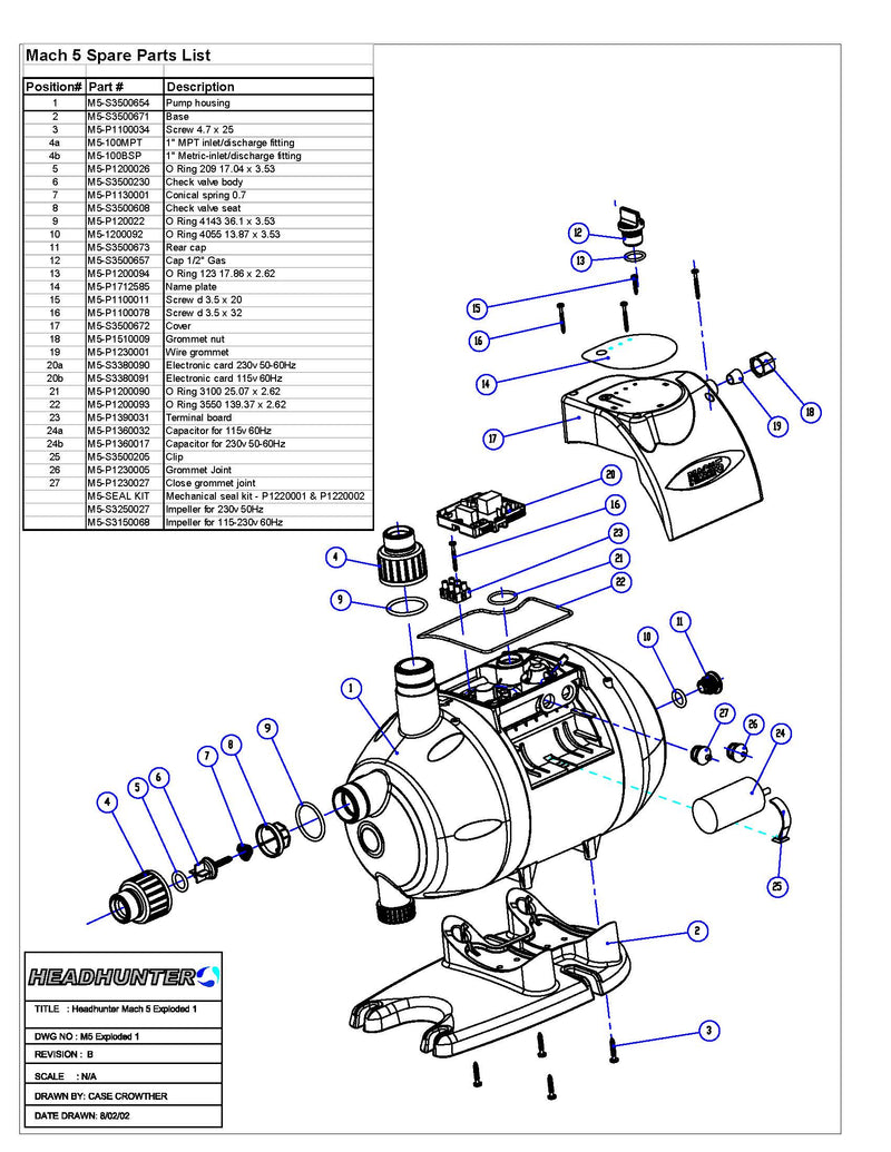 Mach-5 Priming Plug