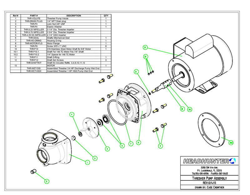 Thresher Impeller
