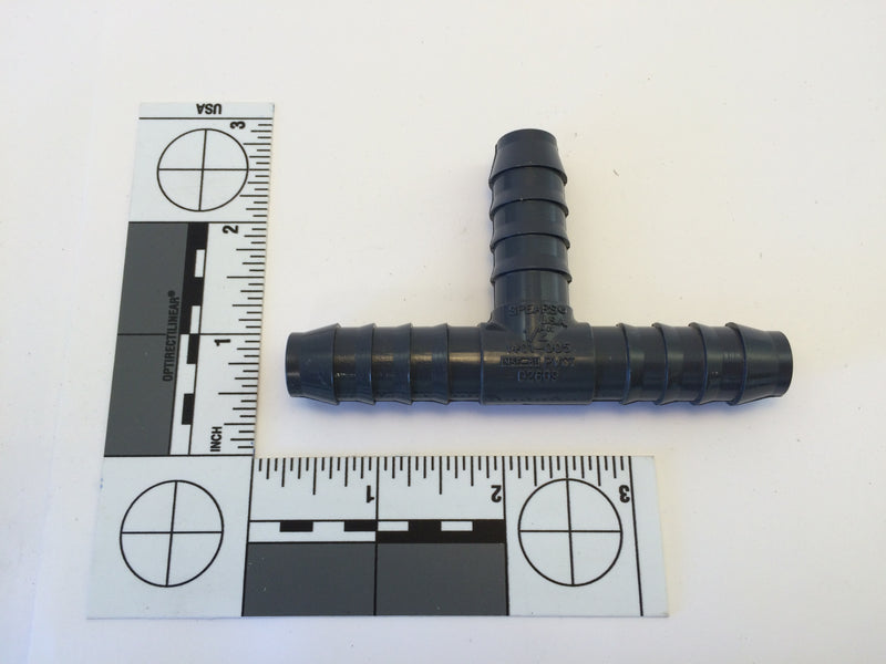 1/2” PVC BARBED INSERT TEE 1401-005