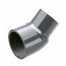 1" SPIGOT x SOCKET SCH 80 STREET ELL 45°