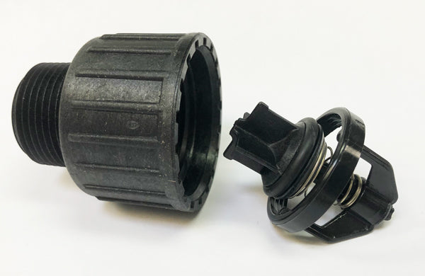 Mach 5 1" MPT INLET FITTING W/ INLET CHECK VALVE