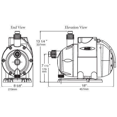 MACH 5 Multistage Fresh Water Pressure Pump